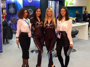 promotional staffing at Ice Gaming event 2017