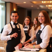 Experienced Hospitality Staff Support Corporate Events