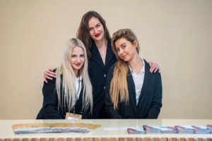 Exhibition Hosts and Hostesses Event Hostesses providing exhibition support at a trade show