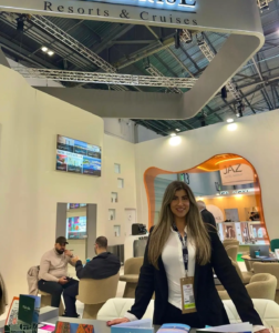 Hire Event Staffing Agency Professional event staff member supporting an exhibition stand