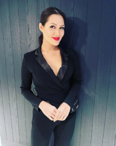 Model & Event Staffing Agency Professional event hostess in formal business attire