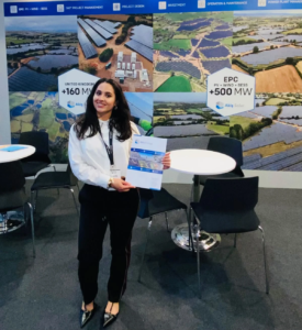 Exhibition hostesses for Solar & Storage Live Exhibition hostesses for Solar & Storage Live